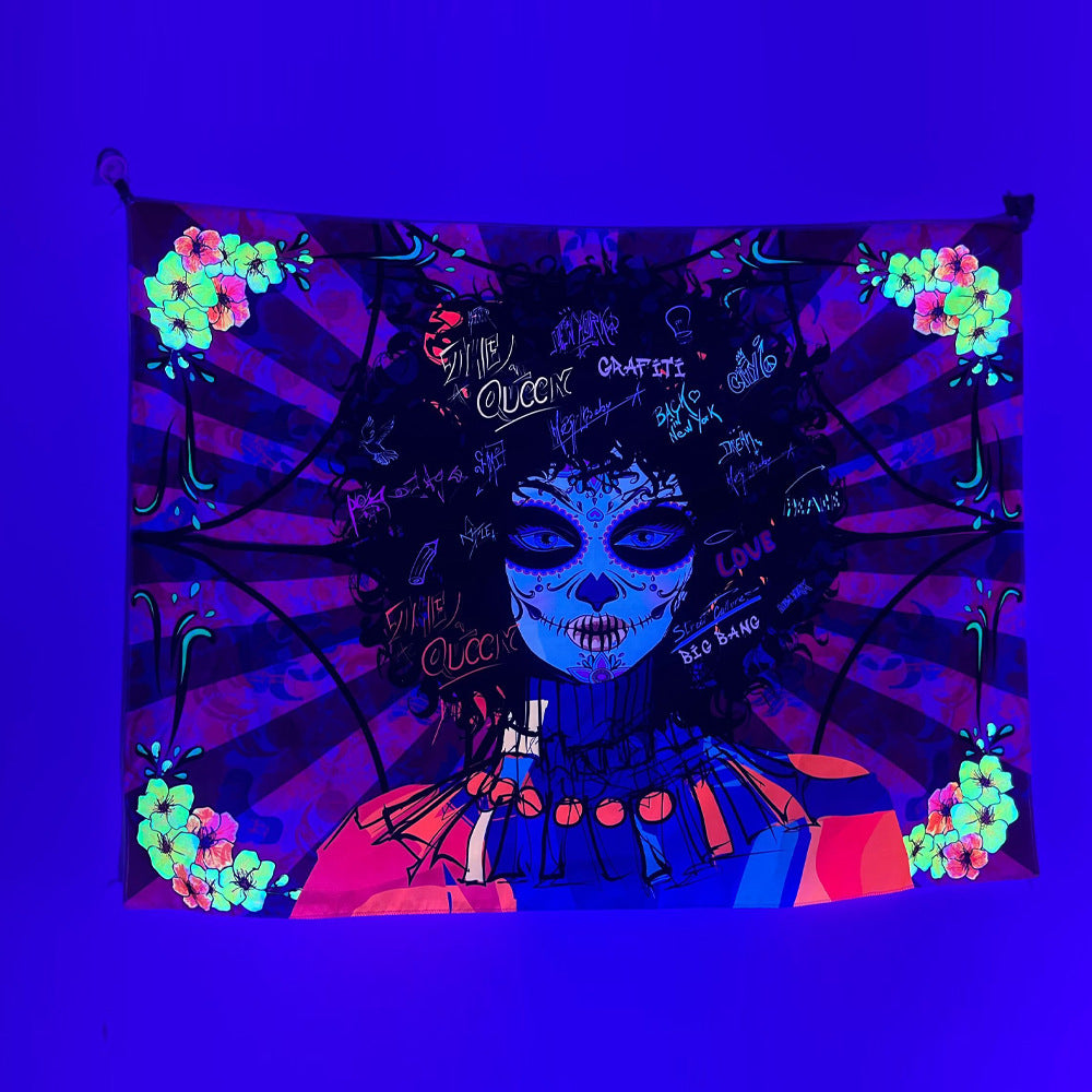 Tappezzeria fluorescente