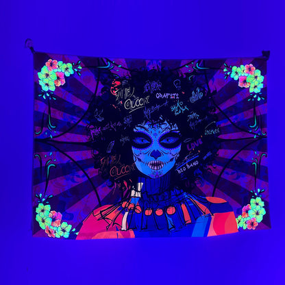 Tappezzeria fluorescente