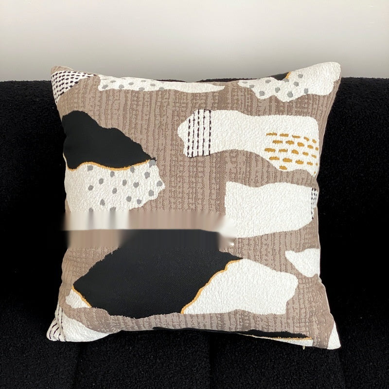 Cuscino jacquard retro