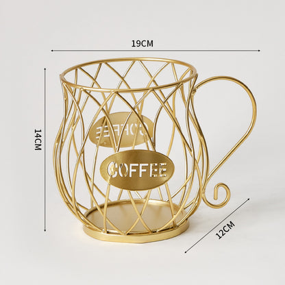 Contenitore caffè ferro