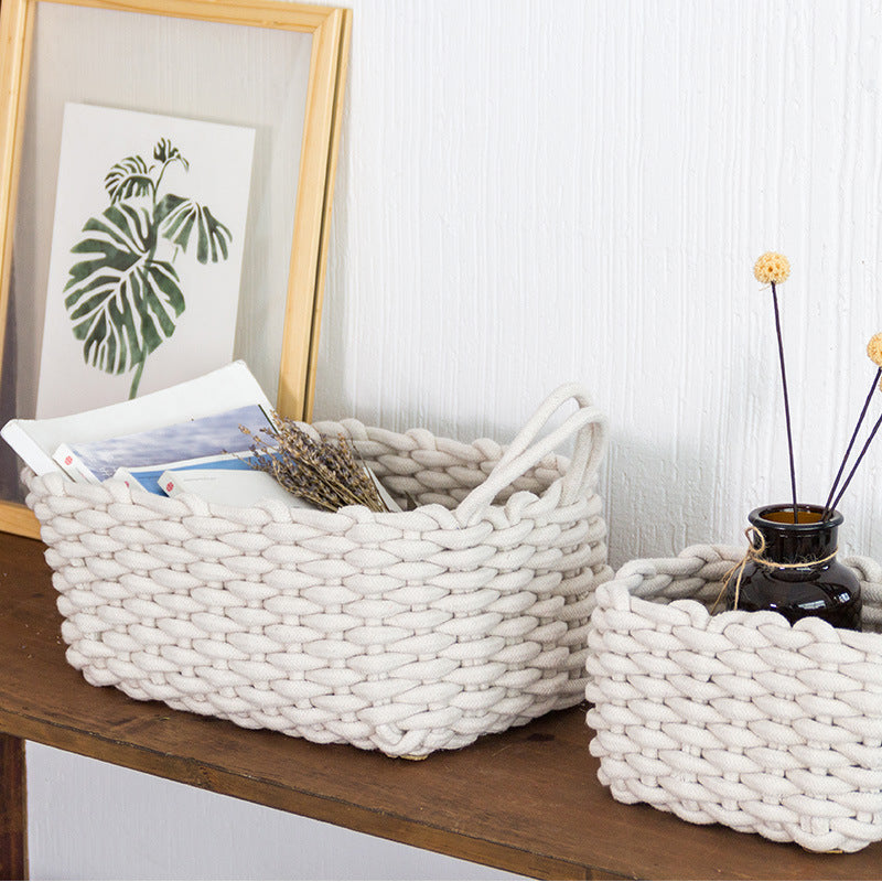 Cesto storage cotone