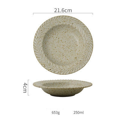 Piatto fondo ceramica