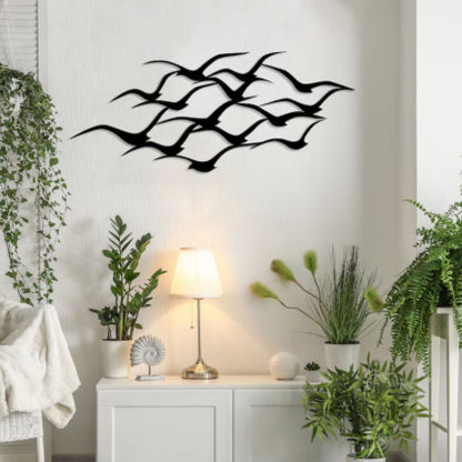 Decorazione uccello ferro