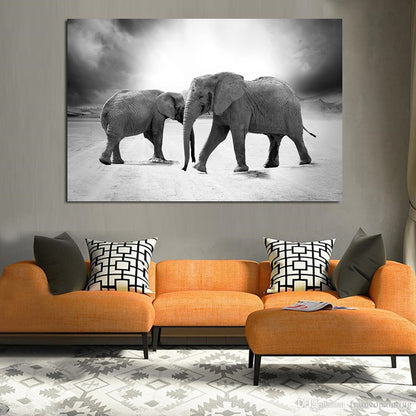Poster Elefante Minimalista