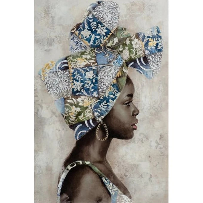 Quadro astratto ragazza