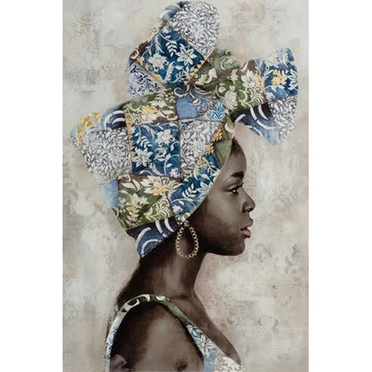 Quadro astratto ragazza