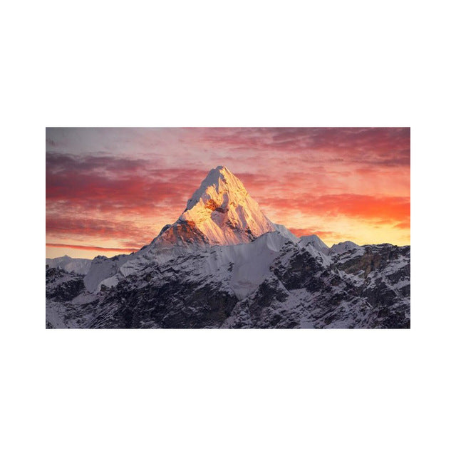 Quadro montagne innevate