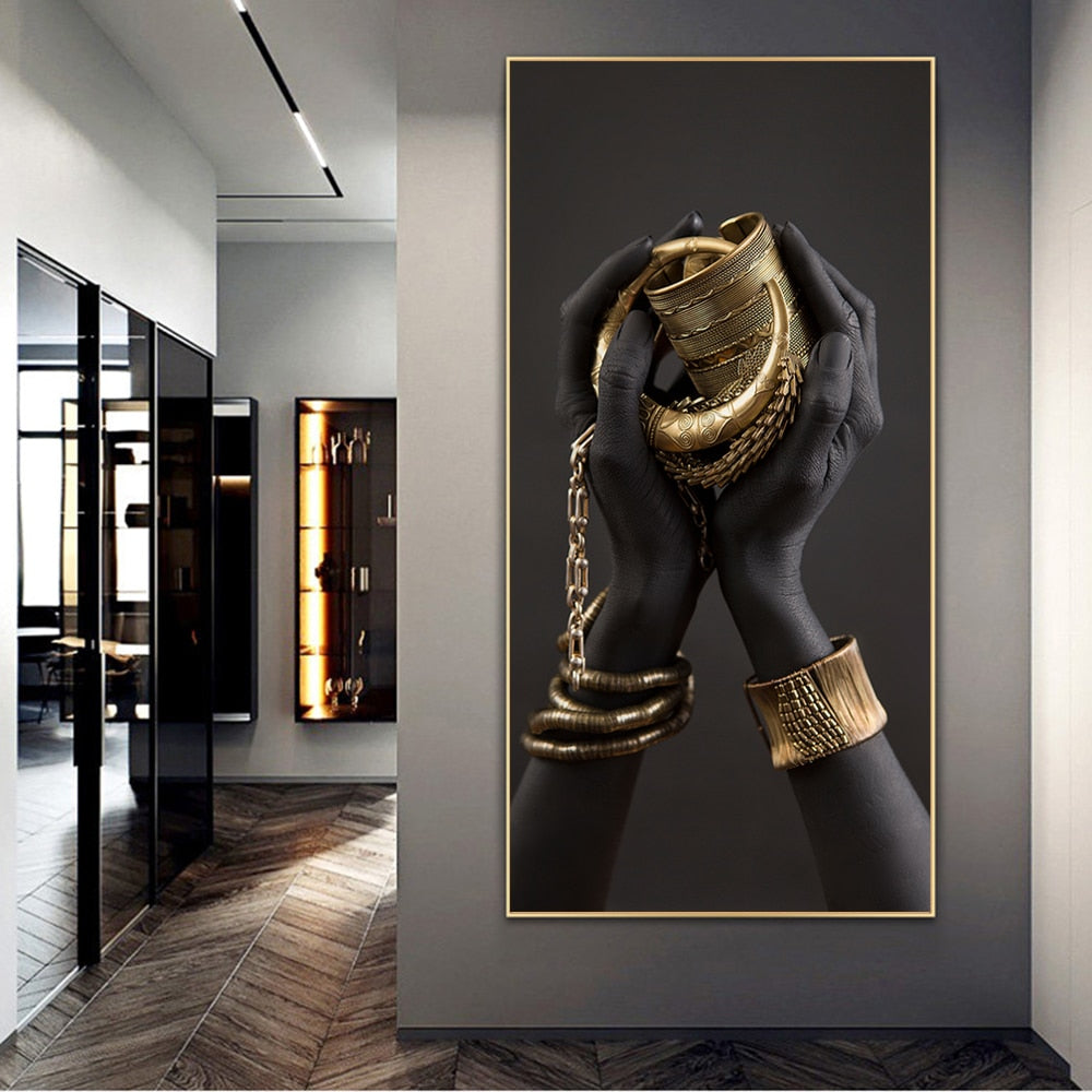 Quadro donna africana