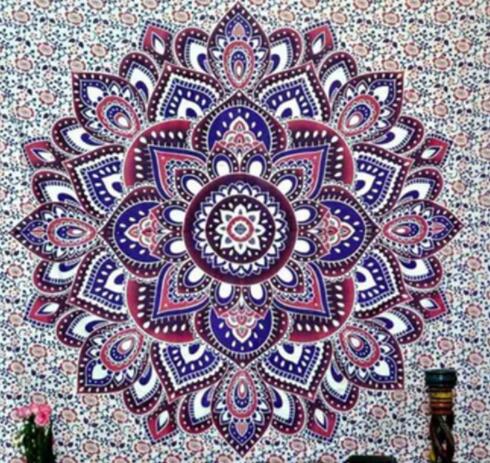 Tappeto-Coperta Mandala