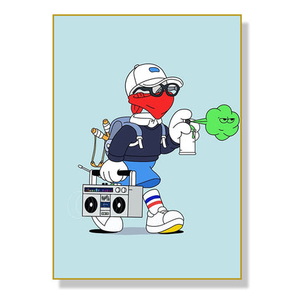 Poster Personaggi Cartoon