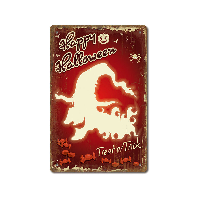Quadro Halloween ferro