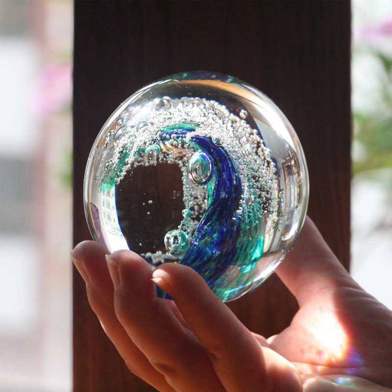 Ornamento vetro cristallo