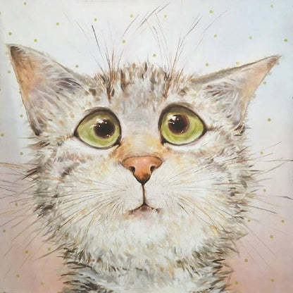 Quadro da dipingere gatto