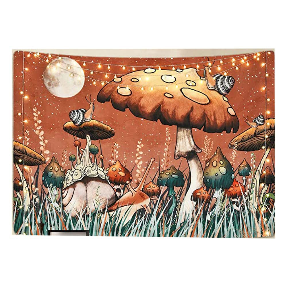 Arazzo Lumaca e Funghi
