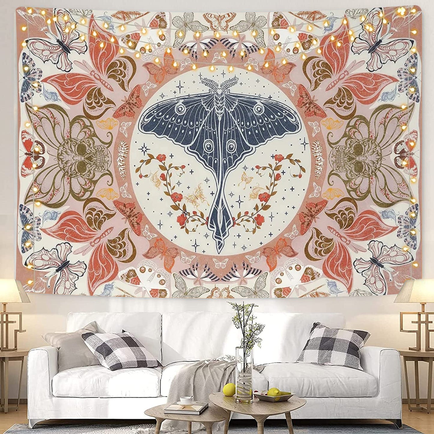 Arazzo farfalla bohemien