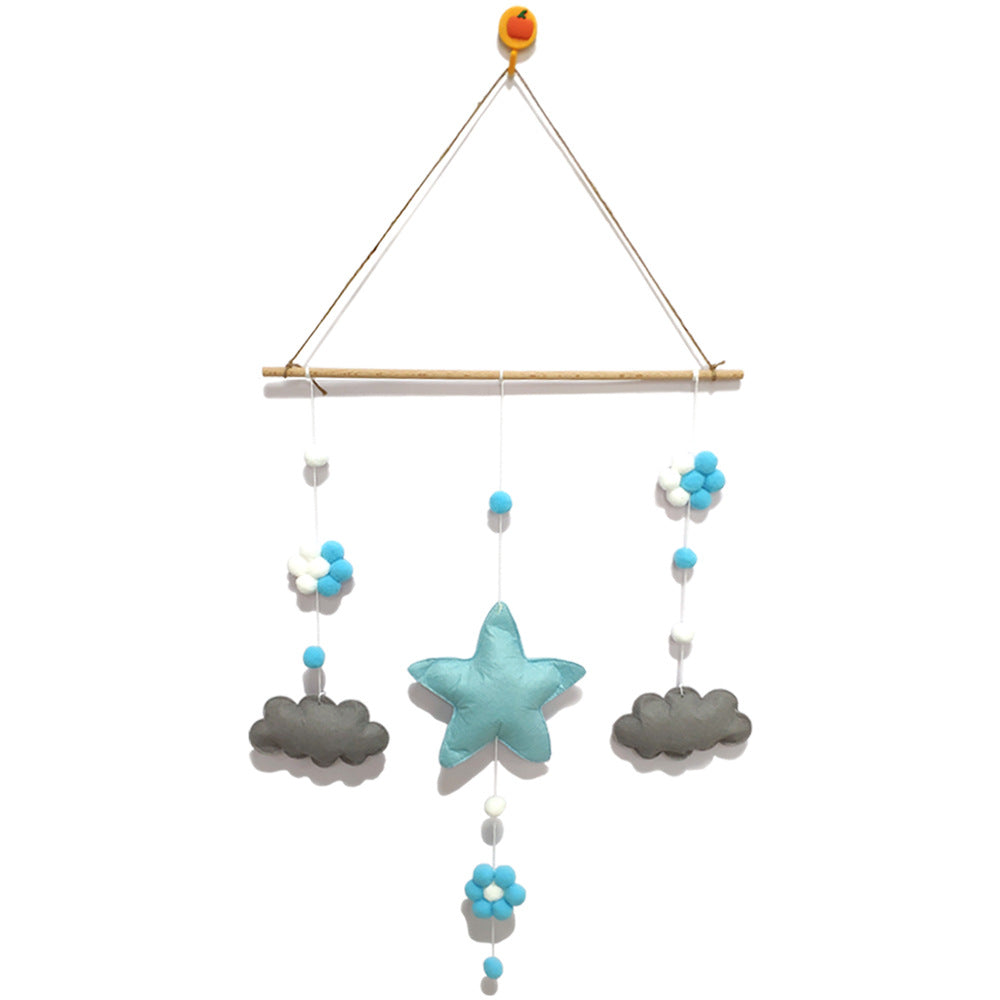 Decorazione stella e nuvola