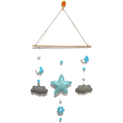 Decorazione stella e nuvola