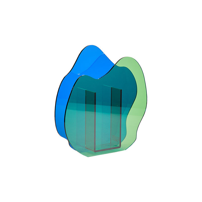 Vaso geometrico fiori secchi