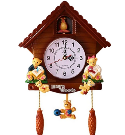 Orologio da parete Casetta orsetti