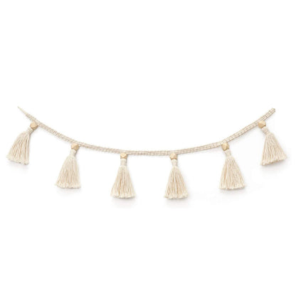 Ghirlanda macramé cotone