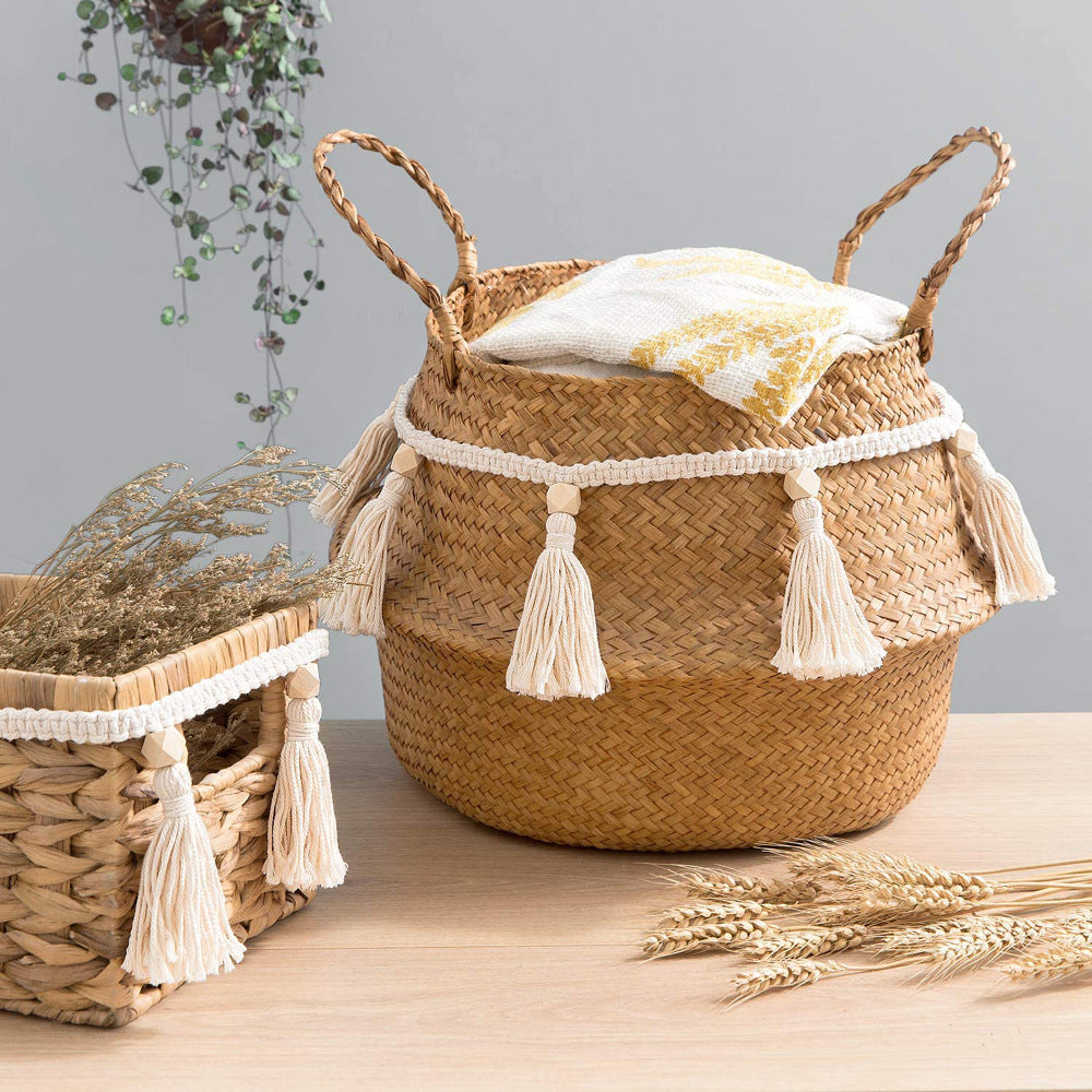 Ghirlanda macramé cotone
