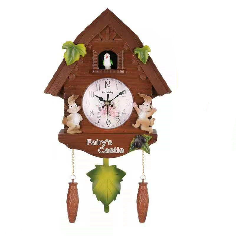 Orologio da parete Casetta uccello