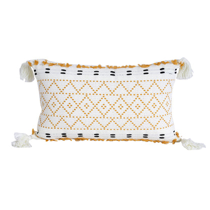 Copricuscino geometrico nappe