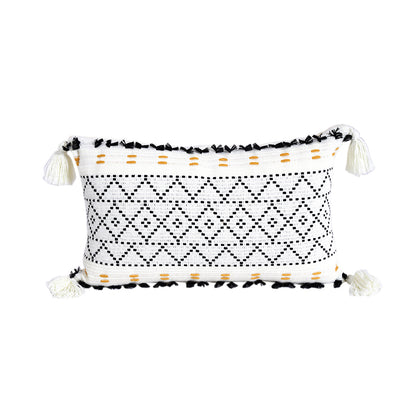Copricuscino geometrico nappe