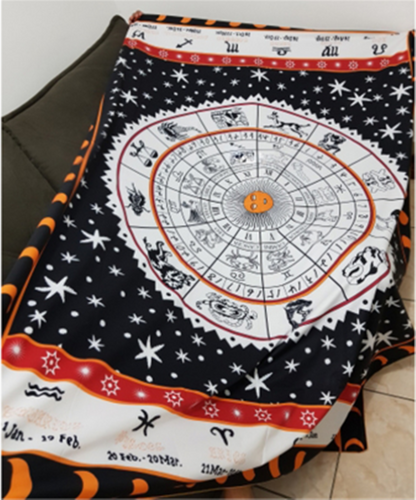 Arazzo boho stampa