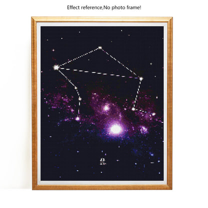 Quadro albero multicolore