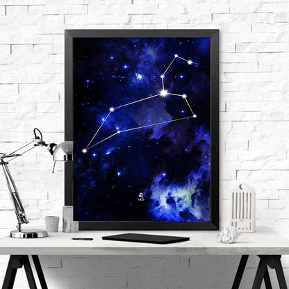 Quadro albero multicolore