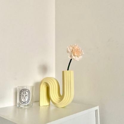 Vaso forma geometrica