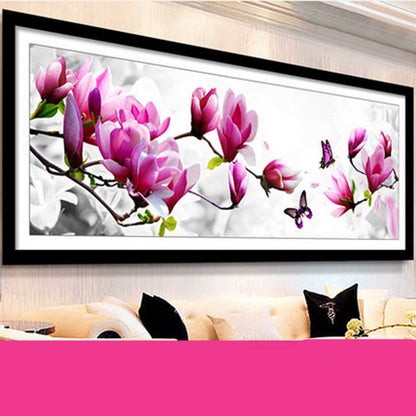 Kit Ricamo Farfalla e Magnolia