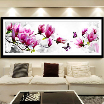 Kit Ricamo Farfalla e Magnolia