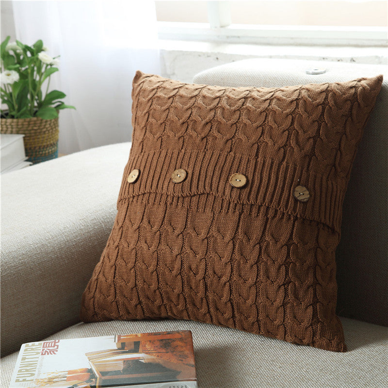 Cuscino tessuto stile nordico