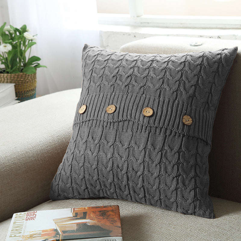 Cuscino tessuto stile nordico