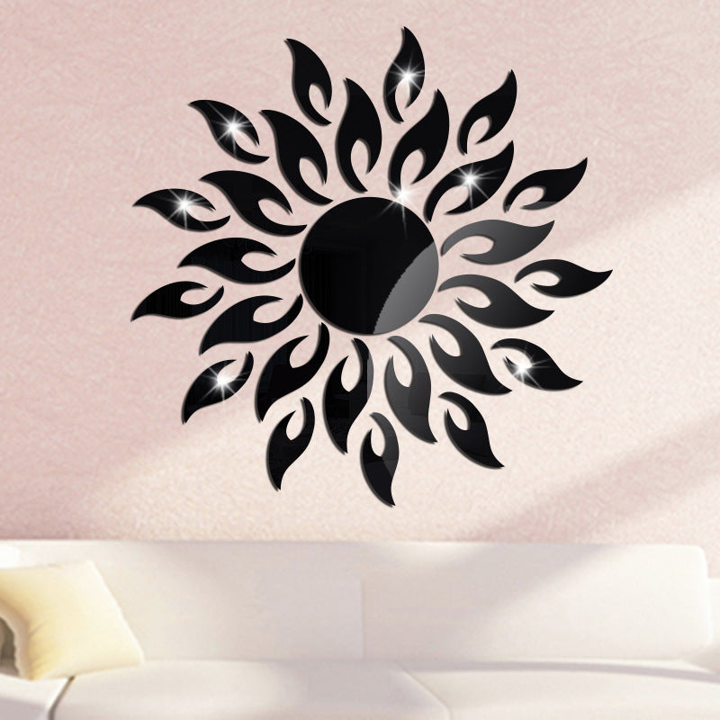 Adesivo specchio girasole