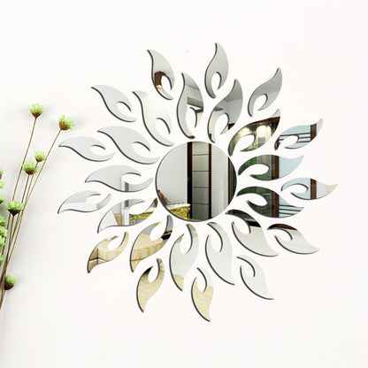 Adesivo specchio girasole