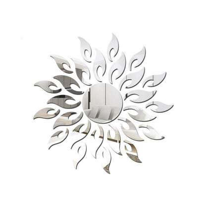 Adesivo specchio girasole
