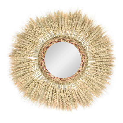 Specchio rattan