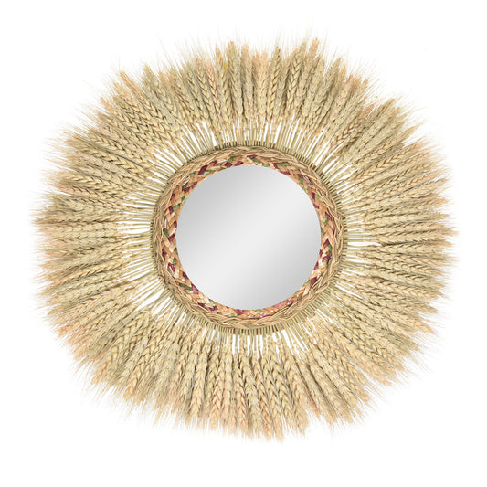 Specchio rattan