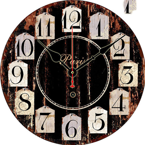 Orologio da parete Farfalle vintage