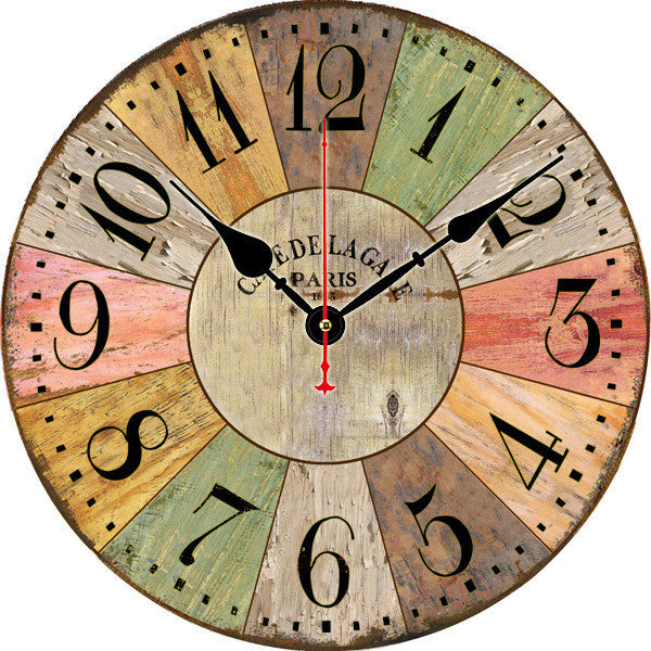 Orologio da parete Farfalle vintage
