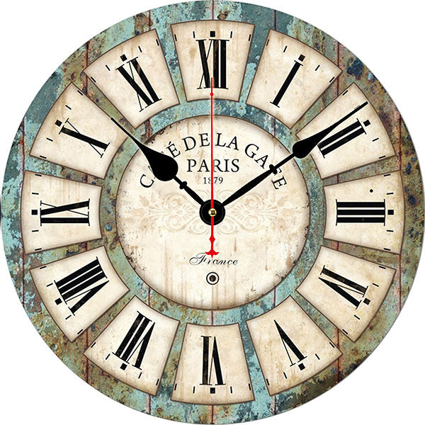 Orologio da parete Farfalle vintage
