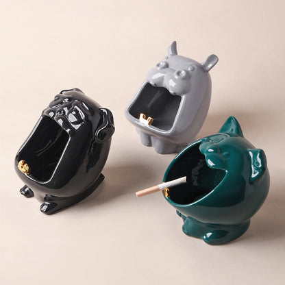 Posacenere animale ceramica