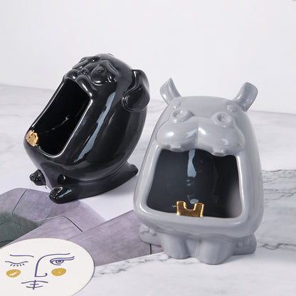 Posacenere animale ceramica