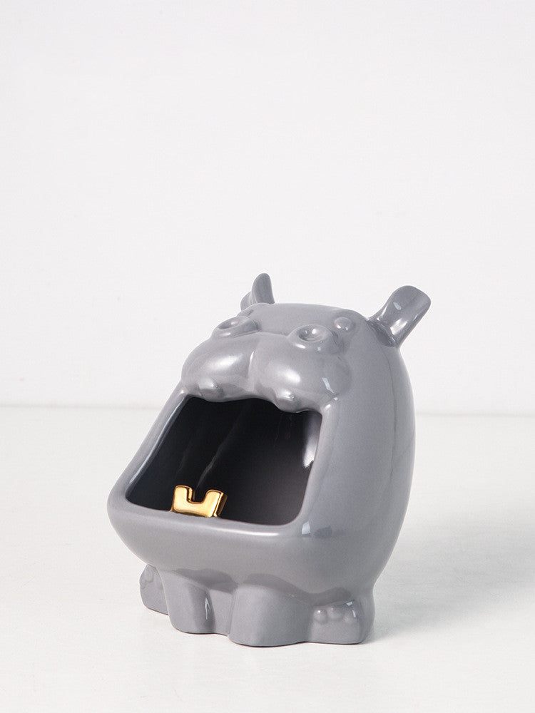 Posacenere animale ceramica