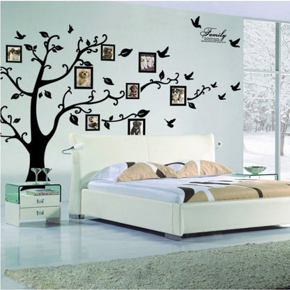 Adesivo murale albero portafoto