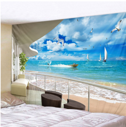 Arazzo paesaggio 3D