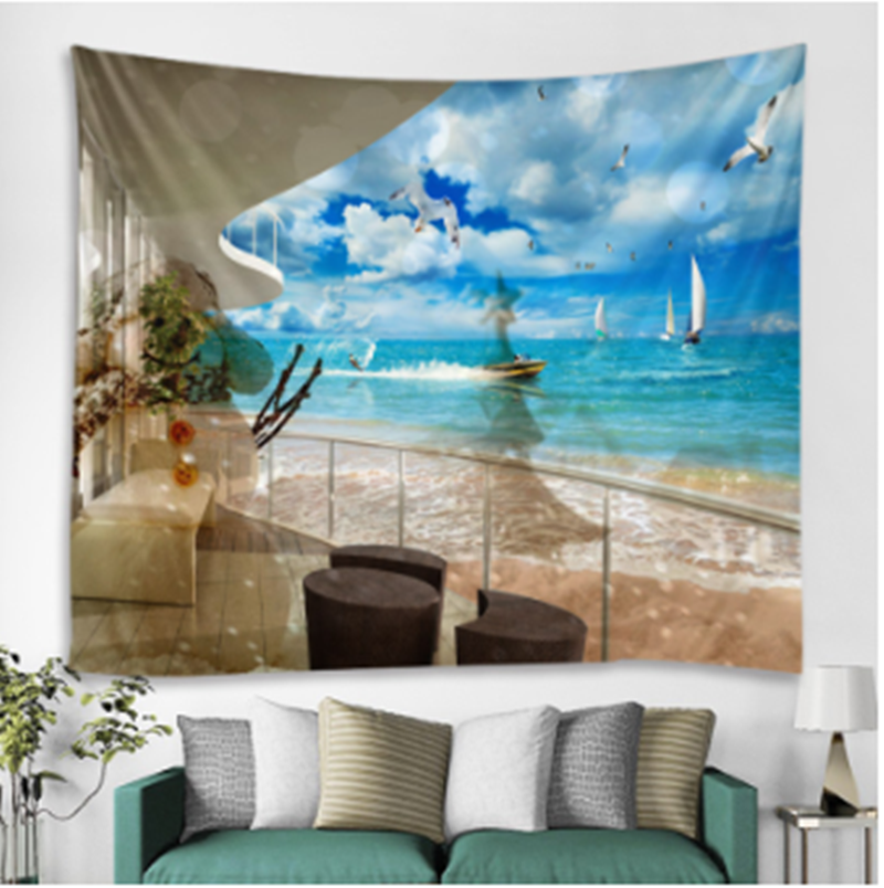 Arazzo paesaggio 3D